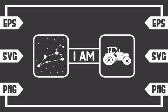 Download Leo Star Sign and Guy Driving Tractor. - Star Collection