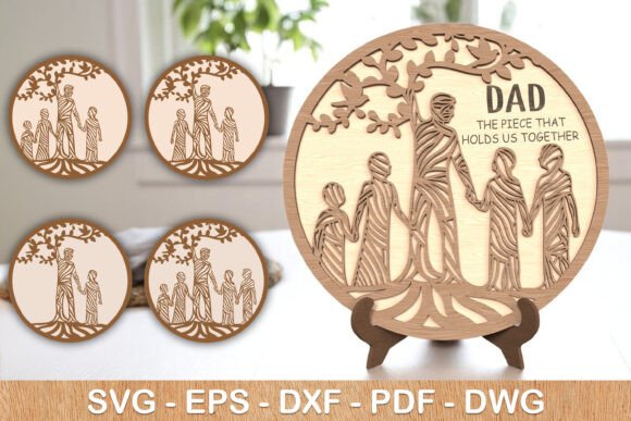 Download Father’s Day Family Tree Sign SVG - Family tree sign Collection